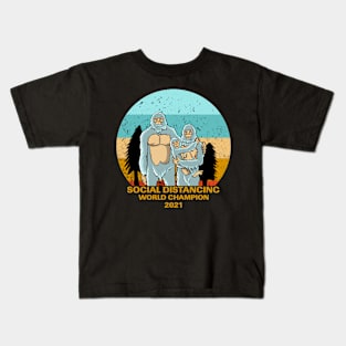 family big foot Kids T-Shirt